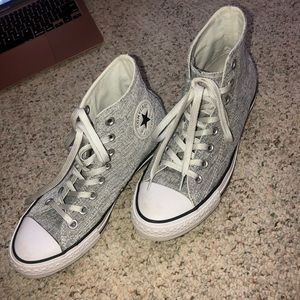 Gray High Top Chuck Taylor Converse